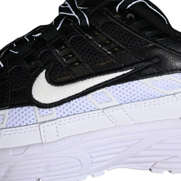 Nike P-6000 White and Black Running Shoes