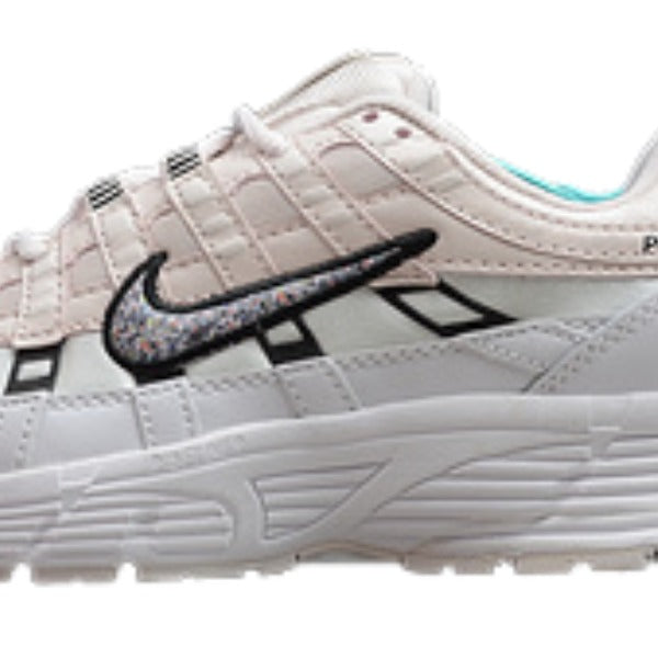 Nike P-6000 White and Pink Running Shoes