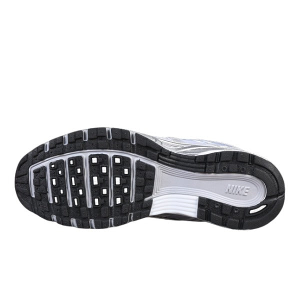 Nike P-6000 White and Silver Running Shoes