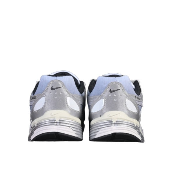 Nike P-6000 White and Silver Running Shoes