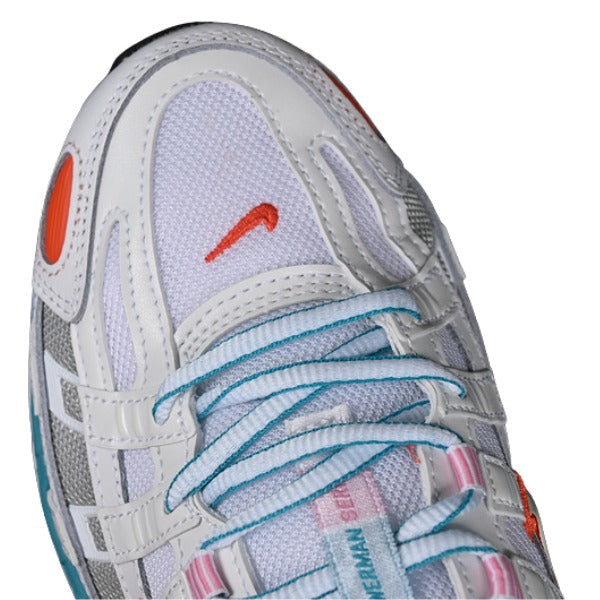 Nike P-6000 White and Silver Running Shoes