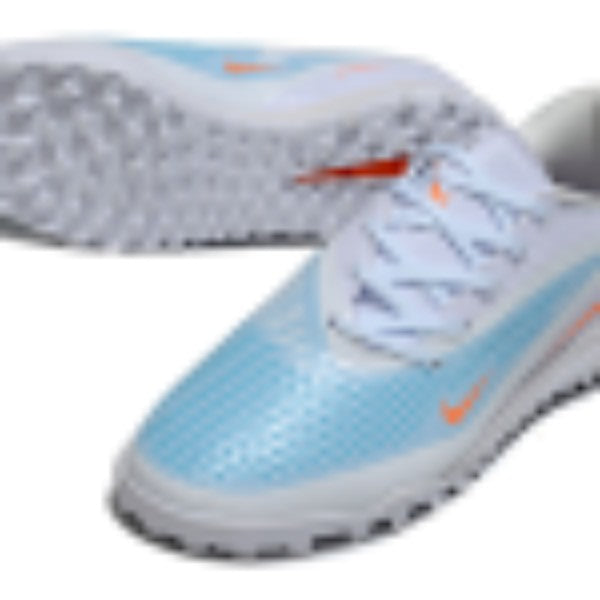 Nike Phantom 6 Academy White Blue and Orange TF