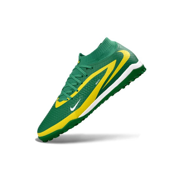 Nike Phantom 6 DF Elite Green and Yellow Turf TF Football Boot