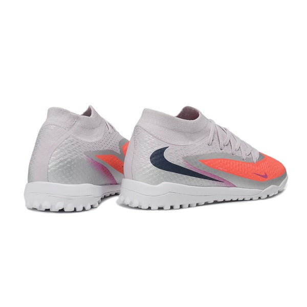 Nike Phantom 6 DF Elite Light Blue and Orange Turf TF Football Boot