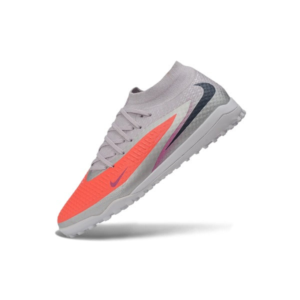 Nike Phantom 6 DF Elite Light Blue and Orange Turf TF Football Boot