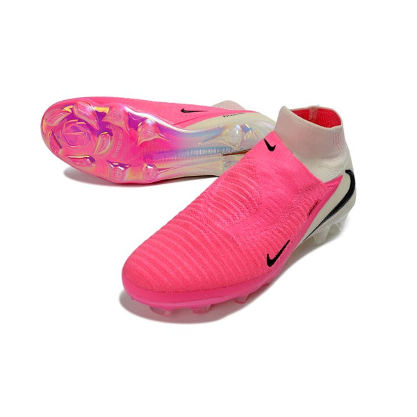 Nike Phantom 6 DF Elite Pink, White and Black Firm Ground FG Football Boot