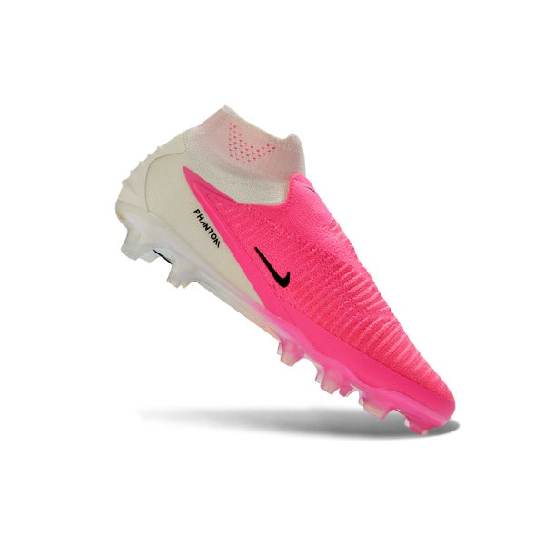 Nike Phantom 6 DF Elite Pink, White and Black Firm Ground FG Football Boot