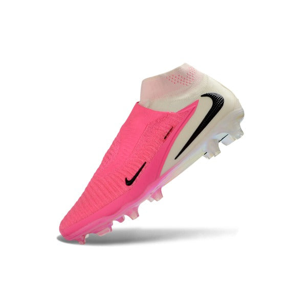 Nike Phantom 6 DF Elite Pink, White and Black Firm Ground FG Football Boot