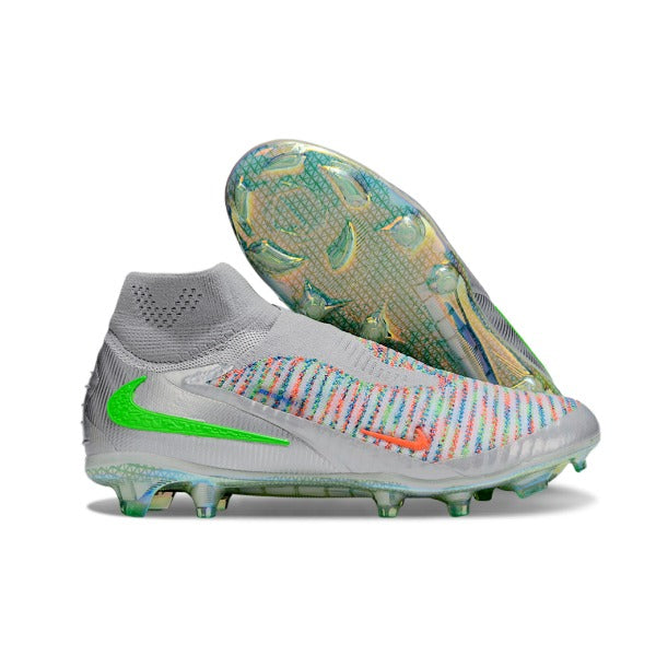 Nike Phantom 6 DF Elite Silver Firm Ground FG Kids Football Boot