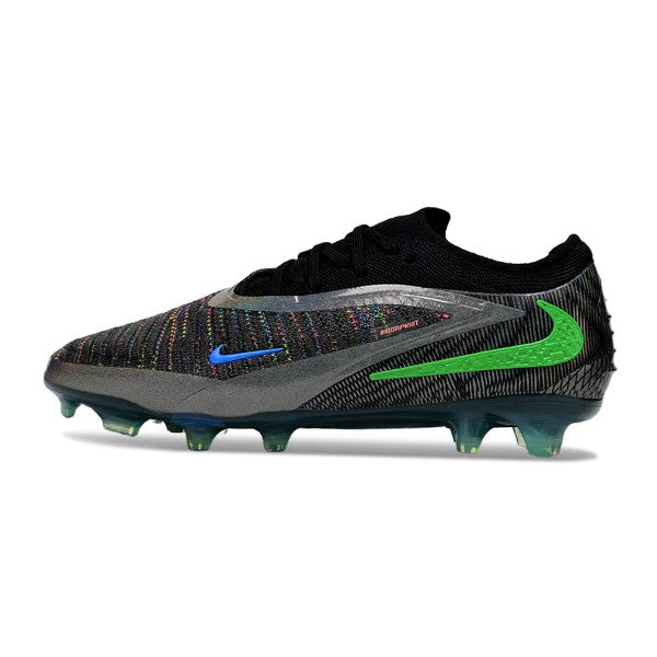 Nike Phantom 6 Elite Black and Gray FG