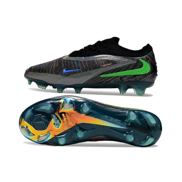 Nike Phantom 6 Elite Black and Gray FG