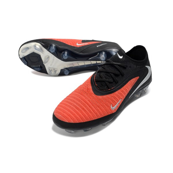 Nike Phantom 6 Elite Black and Orange Firm Ground FG Football Boot