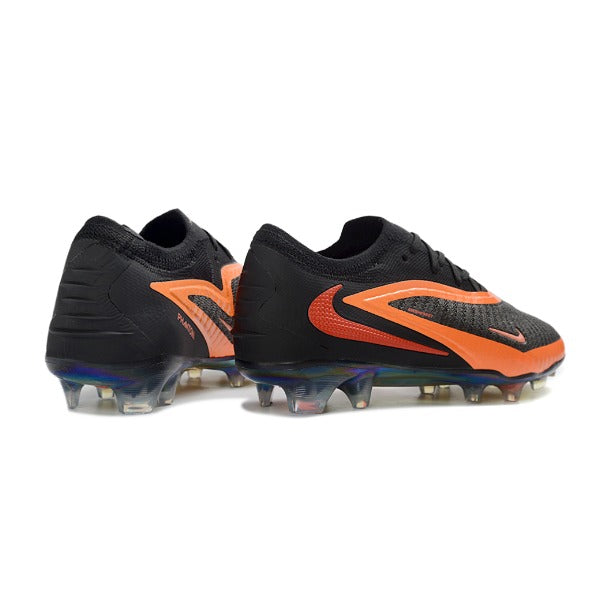 Nike Phantom 6 Elite Black and Orange Firm Ground FG Football Boot