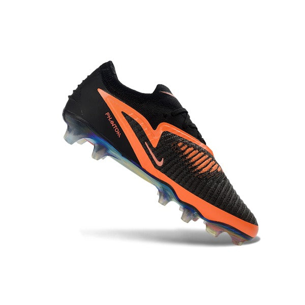 Nike Phantom 6 Elite Black and Orange Firm Ground FG Football Boot