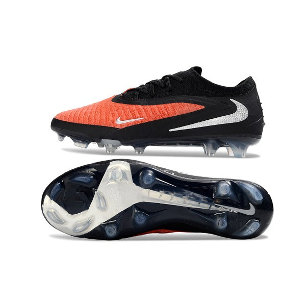 Nike Phantom 6 Elite Black and Orange Firm Ground FG Football Boot