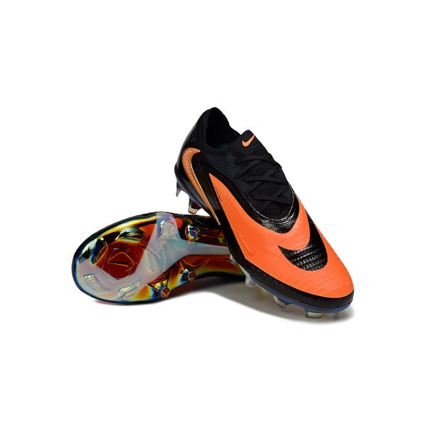 Nike Phantom 6 Elite Black and Orange Pack Firm Ground FG Kids Football Boot