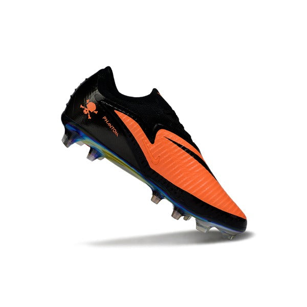 Nike Phantom 6 Elite Black and Orange Pack Firm Ground FG Kids Football Boot