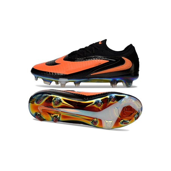 Nike Phantom 6 Elite Black and Orange Pack Firm Ground FG Kids Football Boot