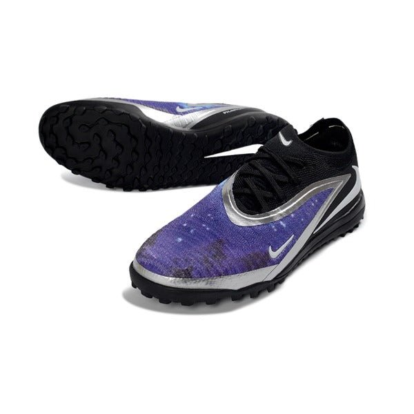 Nike Phantom 6 Elite Black and Purple TF