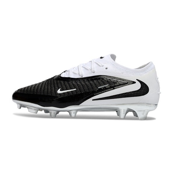 Nike Phantom 6 Elite Black and White Firm Ground FG Football Boot
