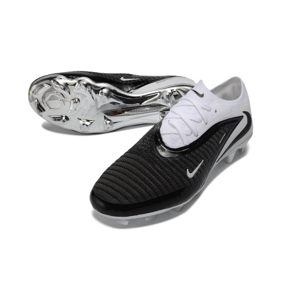 Nike Phantom 6 Elite Black and White Firm Ground FG Football Boot
