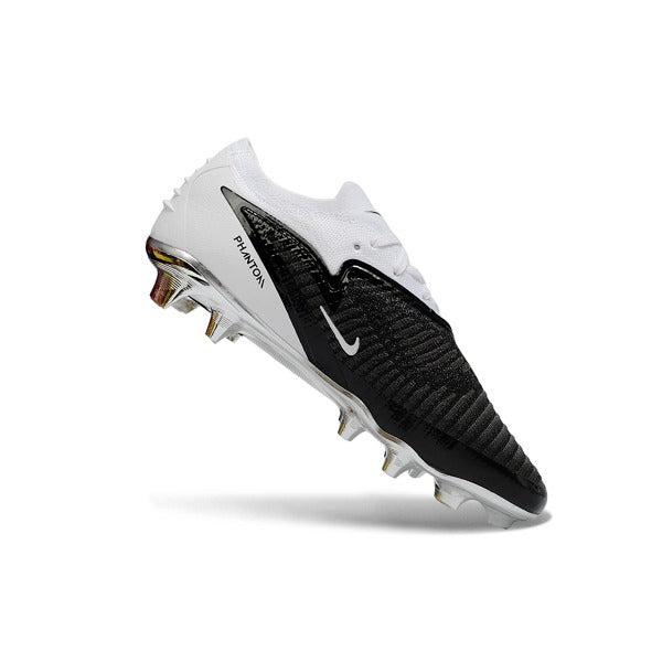 Nike Phantom 6 Elite Black and White Firm Ground FG Football Boot