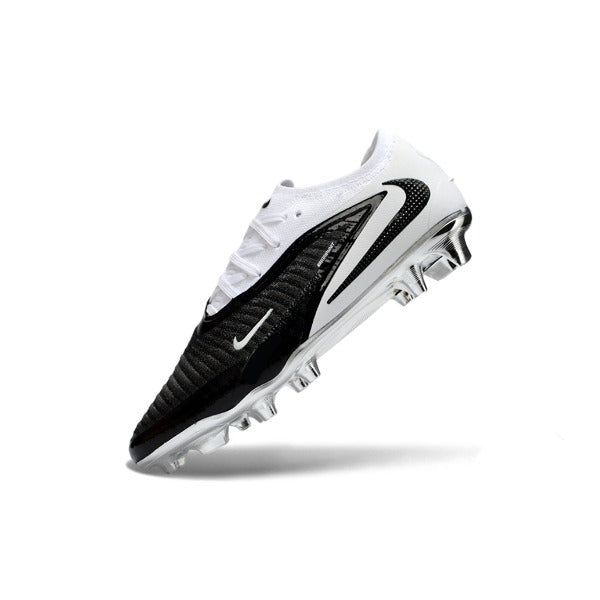 Nike Phantom 6 Elite Black and White Firm Ground FG Football Boot