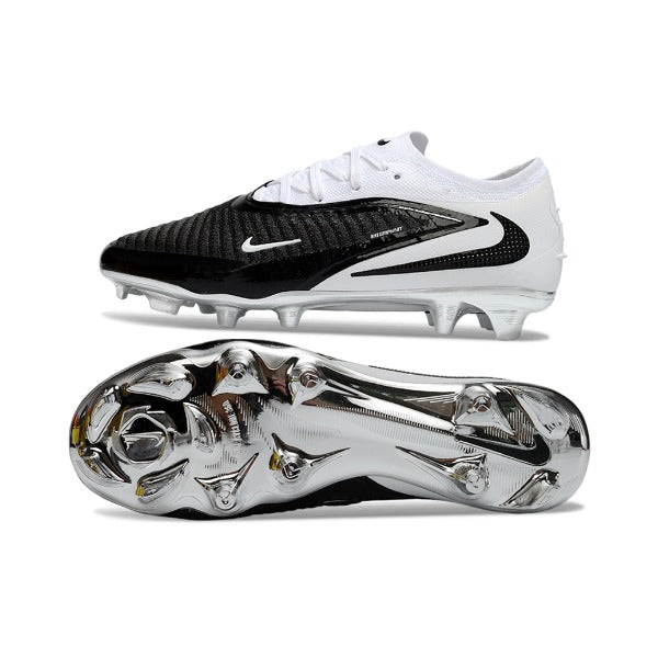 Nike Phantom 6 Elite Black and White Firm Ground FG Football Boot