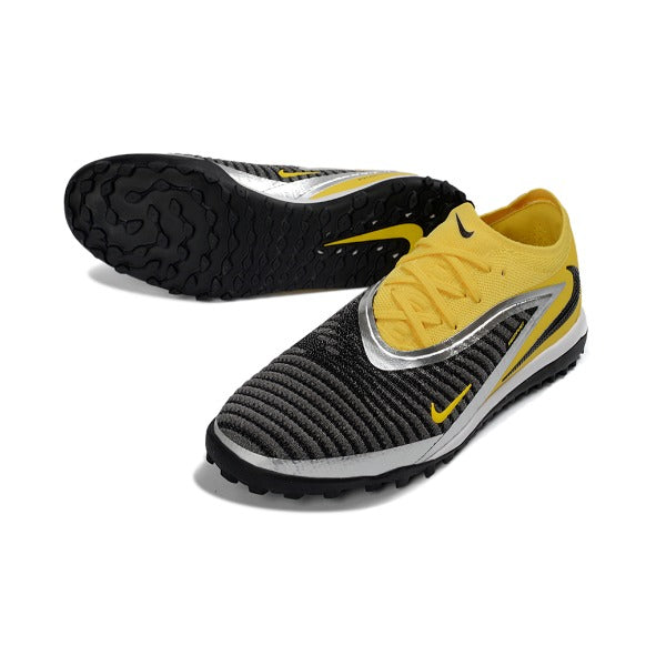 Nike Phantom 6 Elite Black and Yellow TF