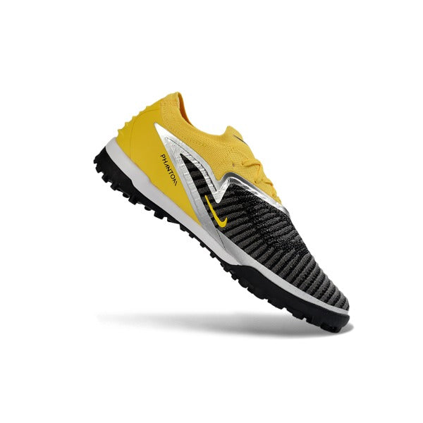 Nike Phantom 6 Elite Black and Yellow TF