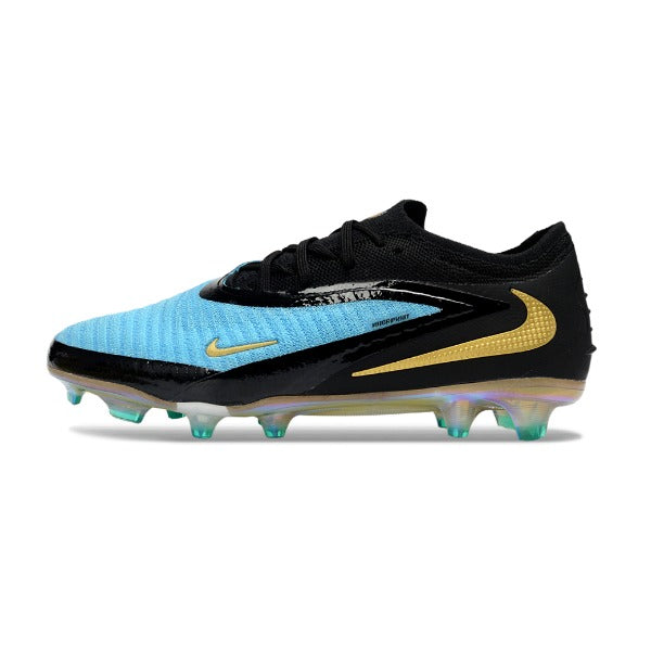 Nike Phantom 6 Elite Black, Blue and Golden FG