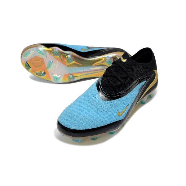 Nike Phantom 6 Elite Black, Blue and Golden FG