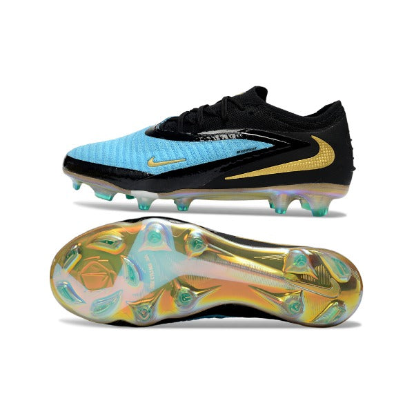 Nike Phantom 6 Elite Black, Blue and Golden FG