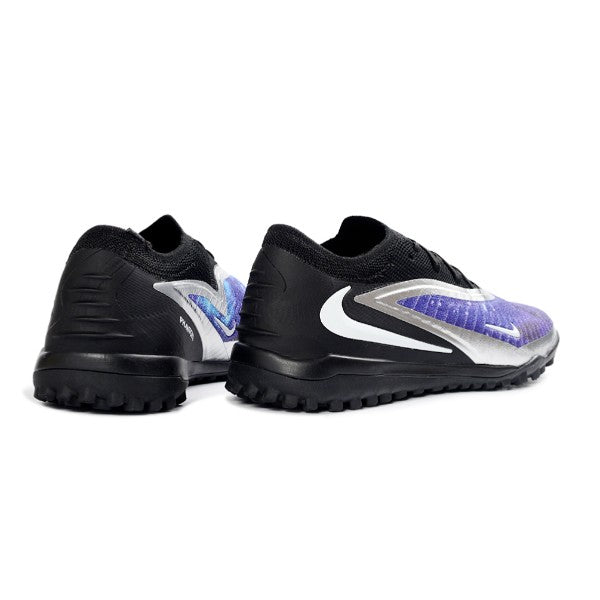 Nike Phantom 6 Elite Black Blue and Silver TF