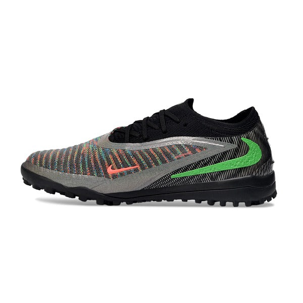 Nike Phantom 6 Elite Black, Gray and Green TF