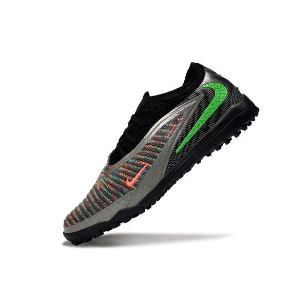 Nike Phantom 6 Elite Black, Gray and Green TF
