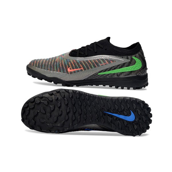 Nike Phantom 6 Elite Black, Gray and Green TF