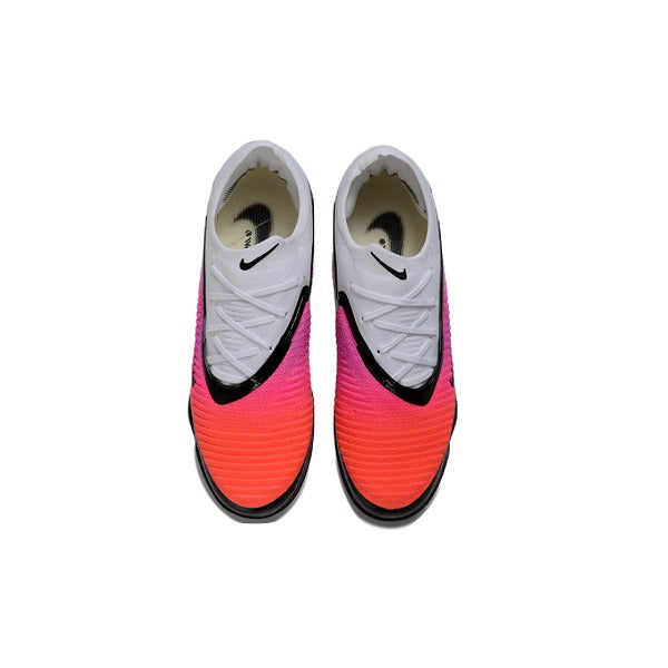 Nike Phantom 6 Elite Black, White and Pink Turf TF Kids Football Boot