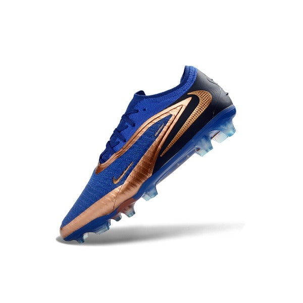 Nike Phantom 6 Elite Blue and Golden Firm Ground FG Football Boot