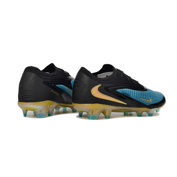 Nike Phantom 6 Elite Blue and Golden Firm Ground FG Kids Football Boot