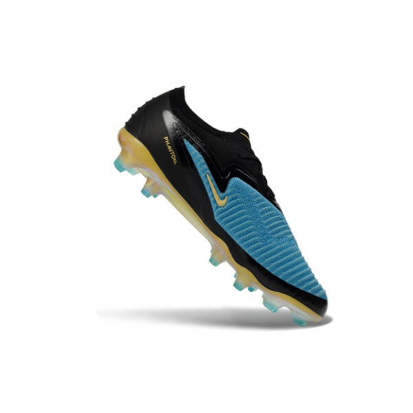 Nike Phantom 6 Elite Blue and Golden Firm Ground FG Kids Football Boot