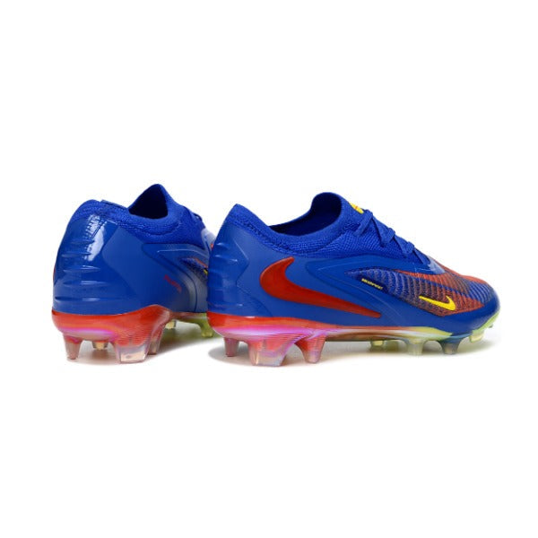 Nike Phantom 6 Elite Blue and Red Firm Ground FG Kids Football Boot