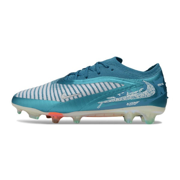 Nike Phantom 6 Elite Blue and White Firm Ground FG Football Boot