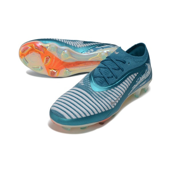 Nike Phantom 6 Elite Blue and White Firm Ground FG Football Boot