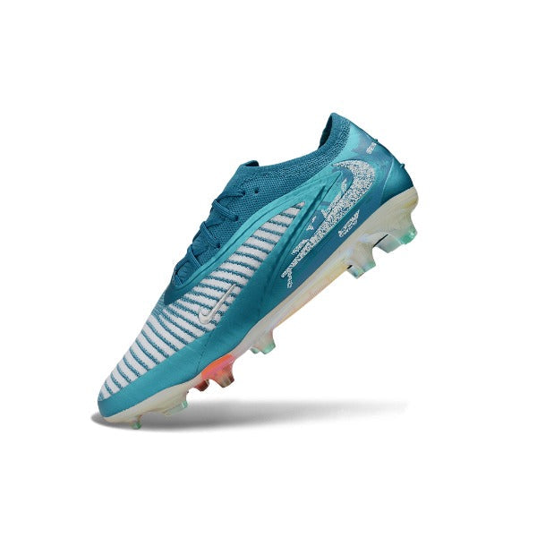 Nike Phantom 6 Elite Blue and White Firm Ground FG Football Boot