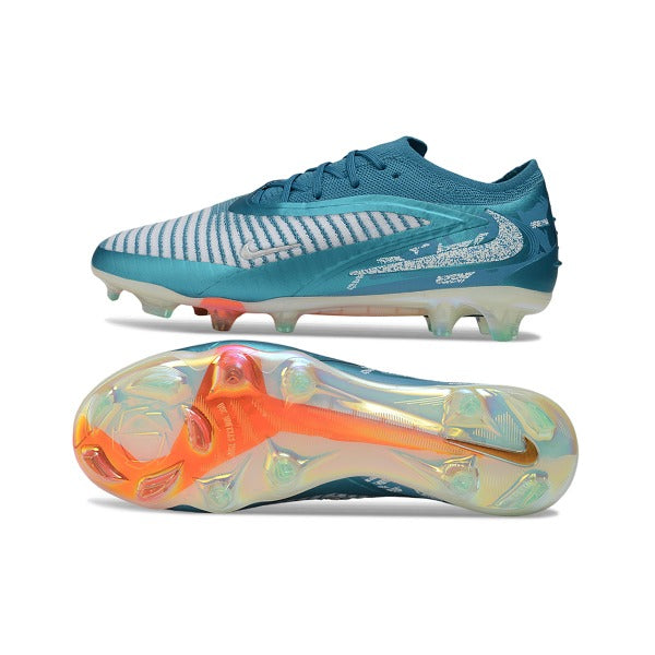 Nike Phantom 6 Elite Blue and White Firm Ground FG Football Boot
