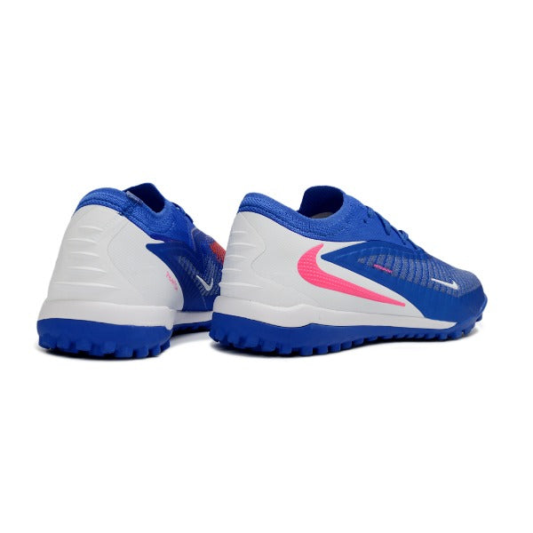 Nike Phantom 6 Elite Blue and White Turf TF Football Boot