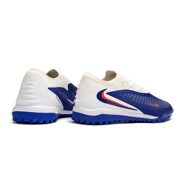 Nike Phantom 6 Elite Blue and White Turf TF Football Boot