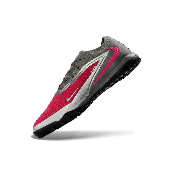 Nike Phantom 6 Elite Gray and Pink Turf TF Football Boot