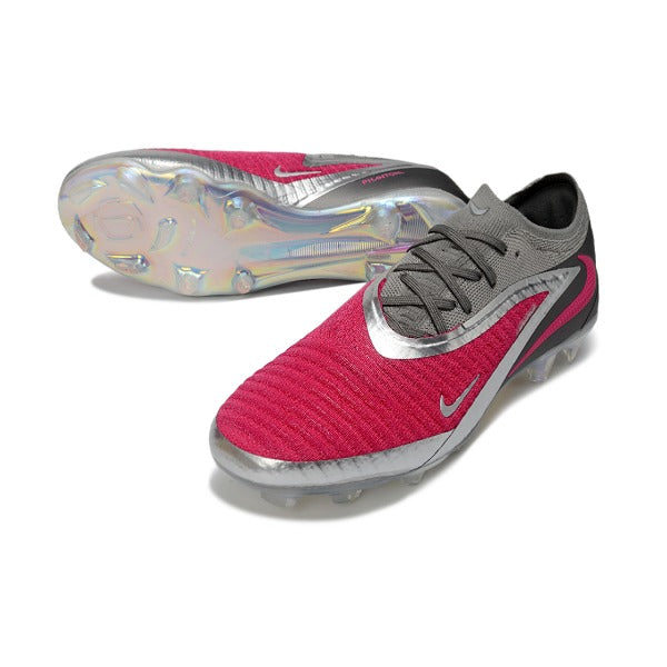Nike Phantom 6 Elite Gray, Silver and Pink FG